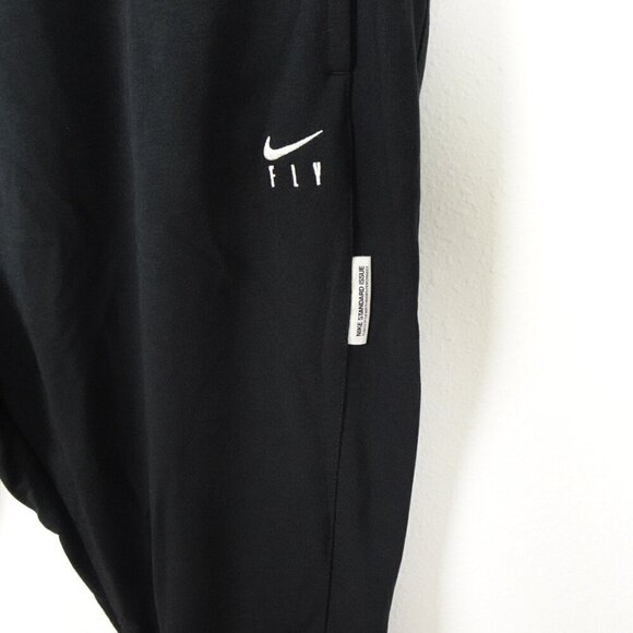 Nike Dri-Fit Basketball Pants Women's Plus Size 3X Black Drawstring Swoosh Fly - Picture 5 of 11